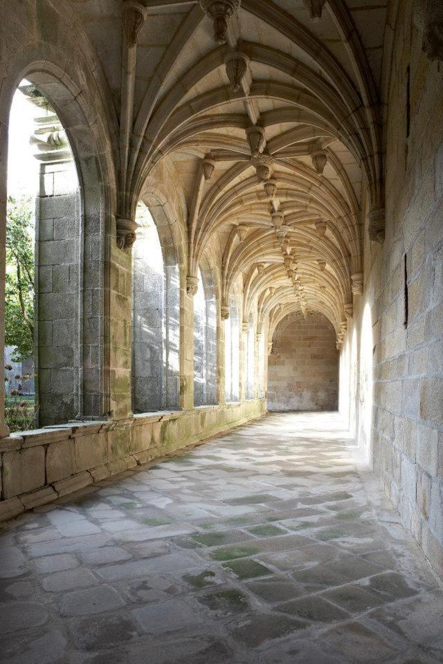 ホテル Hospederia Monasterio De ポイオ エクステリア 写真